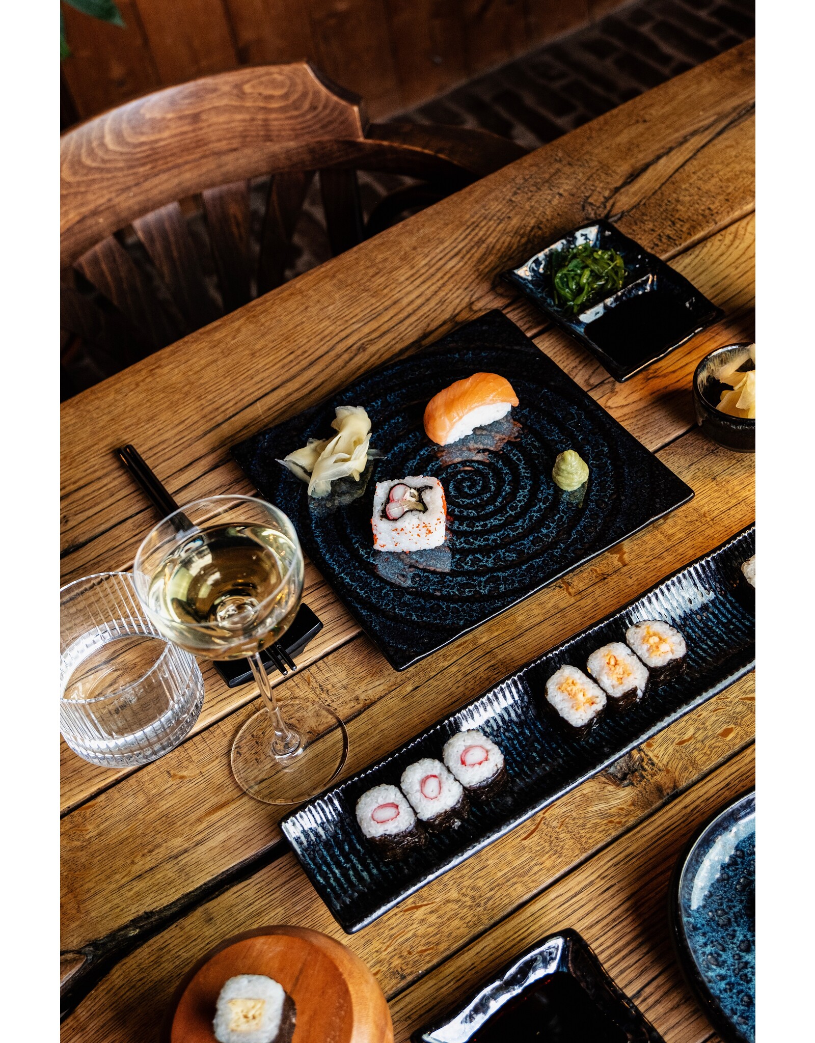 Stylepoint Sakura Blue bord vierkant 20,5 x 20,5 cm