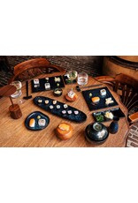 Stylepoint Sauce dish Sakura Blue, rectangular, 2 sections, 13.3x9cm