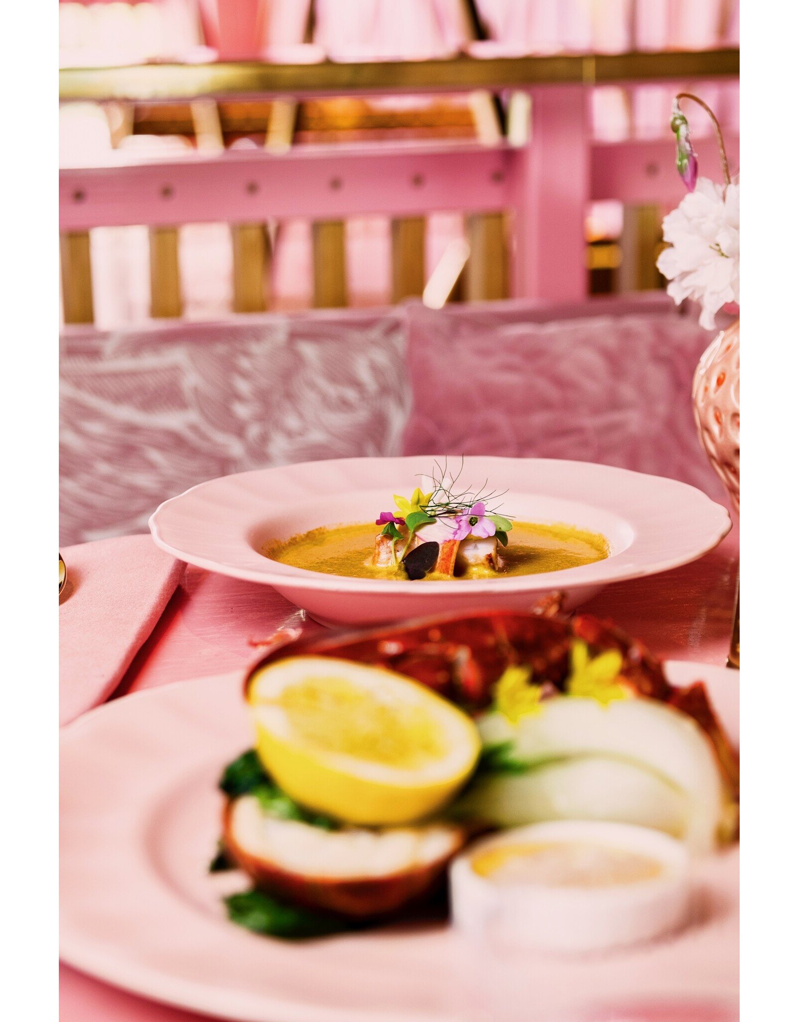 Stylepoint Blossom diep bordmat  groen 23cm