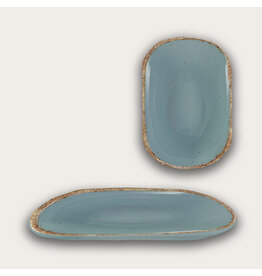 Arca Arca TIERRA Grey Melamine rechthoekig bord/schaal 30x20x3cm