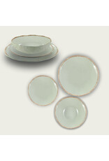 Arca Arca TIERRA Sand  Melamine Diep Soep/Pasta Bord 20cm. De Tierra melamine collectie straalt eenvoud en authenticiteit uit. Ontdek de collectie in verschillende kleuren - wit, grijs en zandkleur