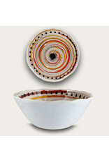 Arca Arca APULIA SPIRALE Melamine Kom 22x9cm, geel