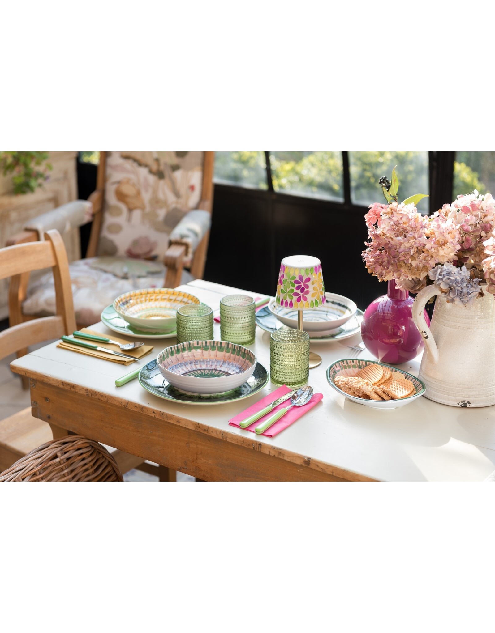 Arca Tumbler Arca Serenity, green, 300ml, 6-pack, water/c/mocktailglass  with a unique and robust look, suitable for any occasion