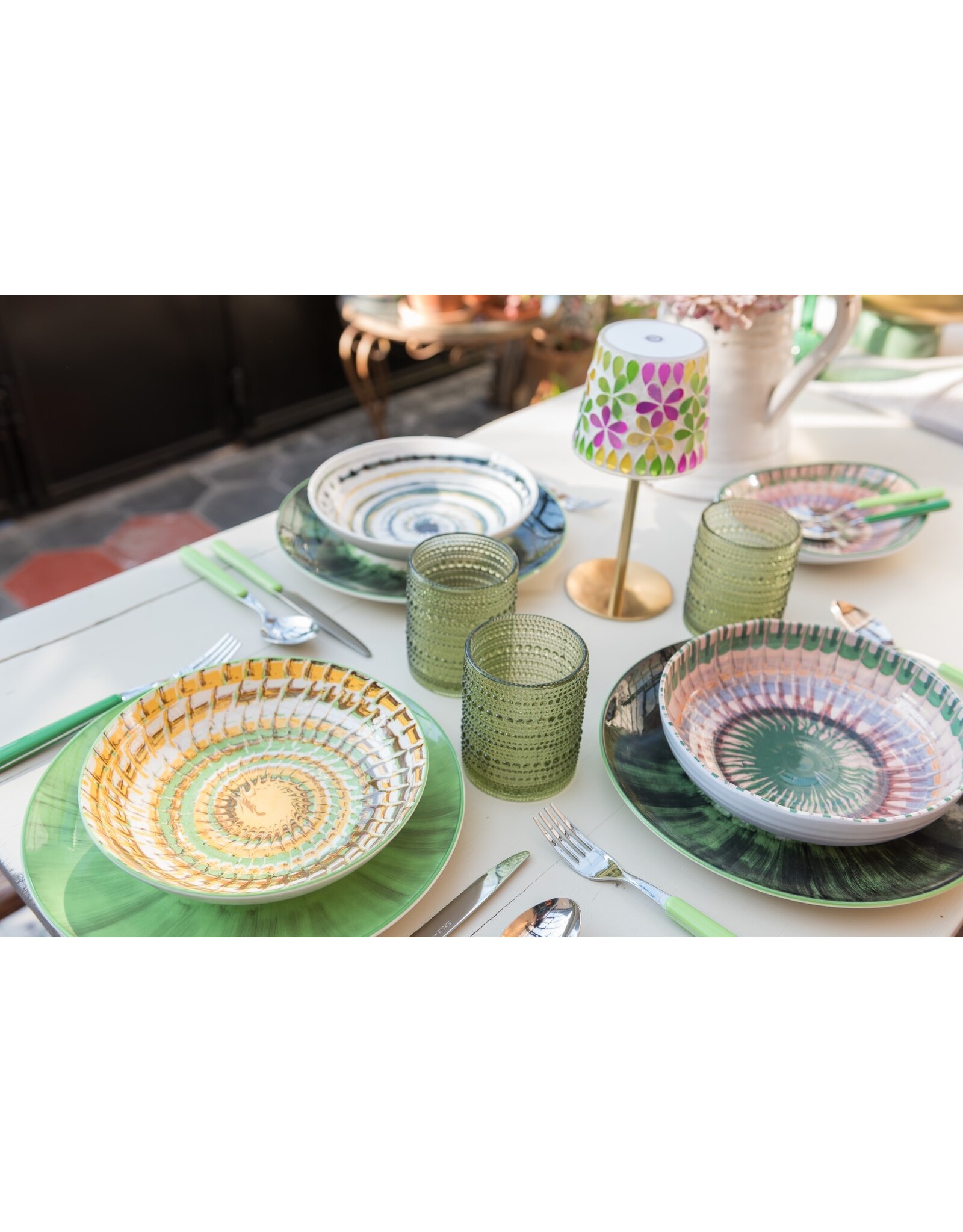 Arca Tumbler Arca Serenity, green, 300ml, 6-pack, water/c/mocktailglass  with a unique and robust look, suitable for any occasion