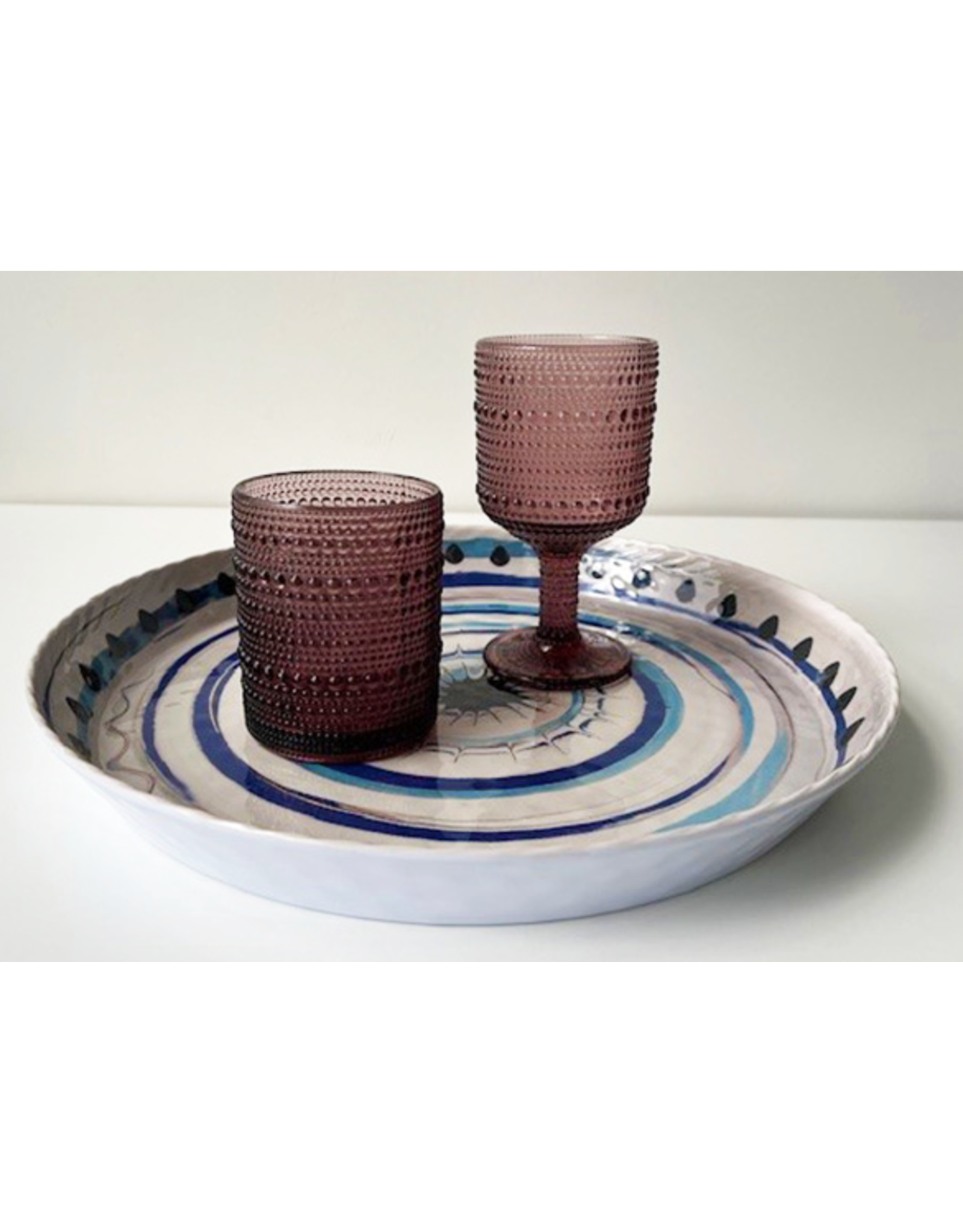 Arca Wine glass Arca Serenity, purple, 250ml, 6-pack, water/c/mocktailglass  with a unique and robust look, suitable for any occasion