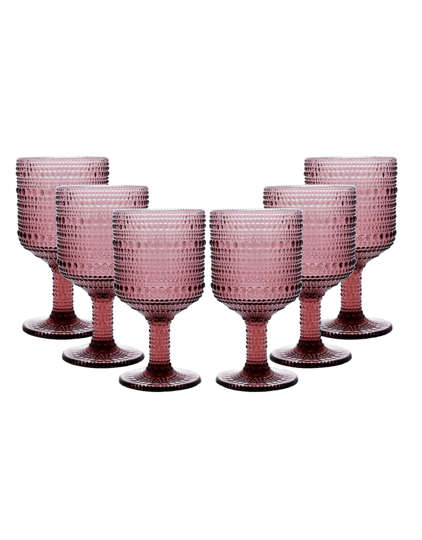 Arca Wine glass Arca Serenity, purple, 250ml, 6-pack, water/c/mocktailglass  with a unique and robust look, suitable for any occasion