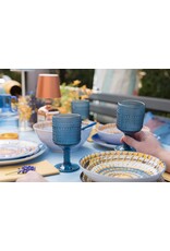 Arca Wine glass Arca Serenity, blue, 250ml, 6-pack, water/c/mocktailglass  with a unique and robust look, suitable for any occasion