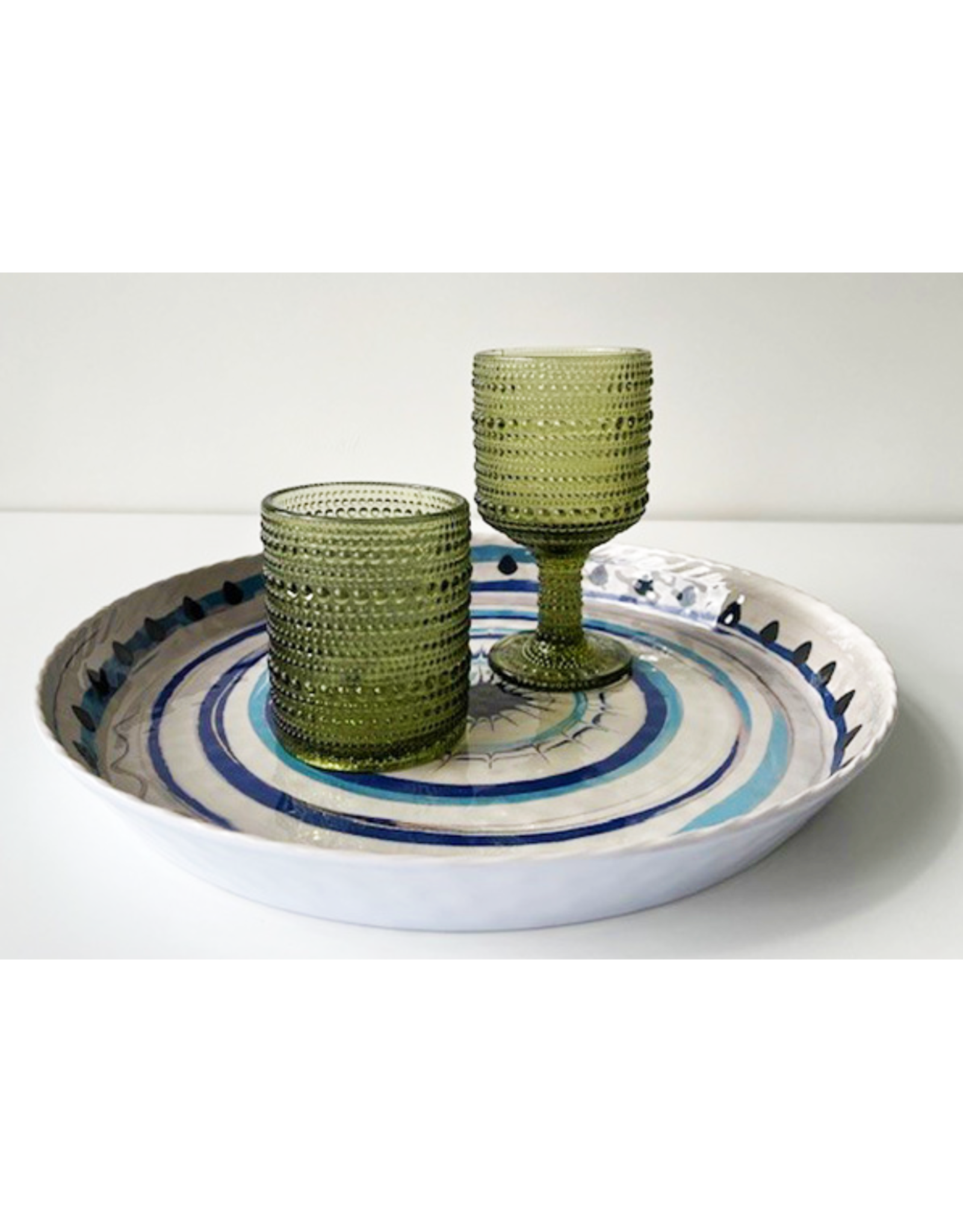 Arca Wine glass Arca Serenity, green, 250ml, 6-pack, water/c/mocktailglass  with a unique and robust look, suitable for any occasion