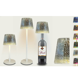 Arca Arca Wireless table lamp TRENTE mosaic
