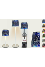 Arca Arca Wireless table lamp PARMA mosaic- LED - dimmable - suitable for outdoor use IP44 - incl bottle adapter