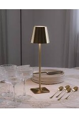 Arca Arca Wireless table lamp ORO - gold-coloured - LED - dimmable - suitable for outdoor use IP44 - incl bottle adapter Arca Arca Wireless table lamp ORO - gold-coloured - LED - dimmable - suitable for outdoor use IP44 - incl bottle adapter