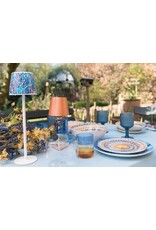 Arca Arca Wireless table lamp PARMA mosaic- LED - dimmable - suitable for outdoor use IP44 - incl bottle adapter
