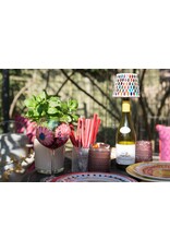 Arca Arca Wireless table lamp RIMINI mosaic- LED - dimmable - suitable for outdoor use IP44 - incl bottle adapter