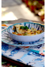 Arca Arca Fish Melamine Deep Soup/Pasta Plate 20cm.  The Fish melamine collection has beautiful fish motifs that give you an instant summer feeling.