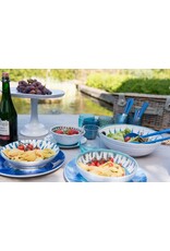 Arca Arca Fish  Melamine Rond Plat Bord 35cm. De Fish melamine collectie heeft prachtige visjesmotieven die je een instant zomers gevoel bezorgt.