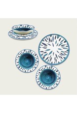 Arca Arca Fish  Melamine Dessertbord 22cm. De Fish melamine collectie heeft prachtige visjesmotieven die je een instant zomers gevoel bezorgt.