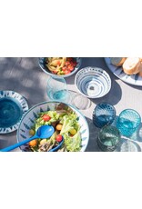 Arca Arca Fish  Melamine Dessertbord 22cm. De Fish melamine collectie heeft prachtige visjesmotieven die je een instant zomers gevoel bezorgt.
