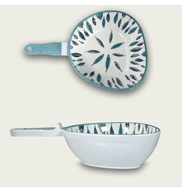 Arca Arca Fish Melamine Bowl with handle 31x21x8cm