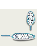Arca Arca Fish Melamine Serving Plate with handle 38x17x4cm .  The Fish melamine collection has beautiful fish motifs that give you an instant summer feeling.  - Copy