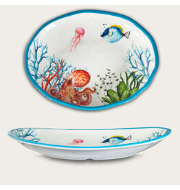Arca Arca ABISSI Melamine Ovaal Diep Bord 28x23x5cm