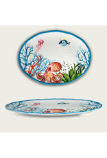 Arca Arca ABISSI Melamine Ovaal Vlak Bord 40x30cm Arca Arca ABISSI Melamine Ovaal Vlak Bord 40x30cm