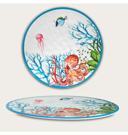 Arca Arca ABISSI Melamine Rond Vlak Bord 35cm