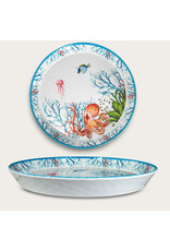 Arca Arca ABISSI Melamine Round Flat Plate with rim 35x4cm Arca Arca ABISSI Melamine Round Flat Plate with rim 35x4cm