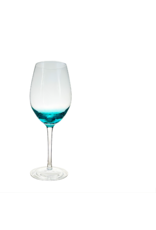 Arca Wine glass Arca Ice, clear/light blue, 440ml, with a subtle light blue gradient with a crackled look at the bottom