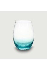 Arca Drinking glass Arca Ice, light blue, 560ml, with a subtle light blue gradient with a crackled look at the bottom - Copy