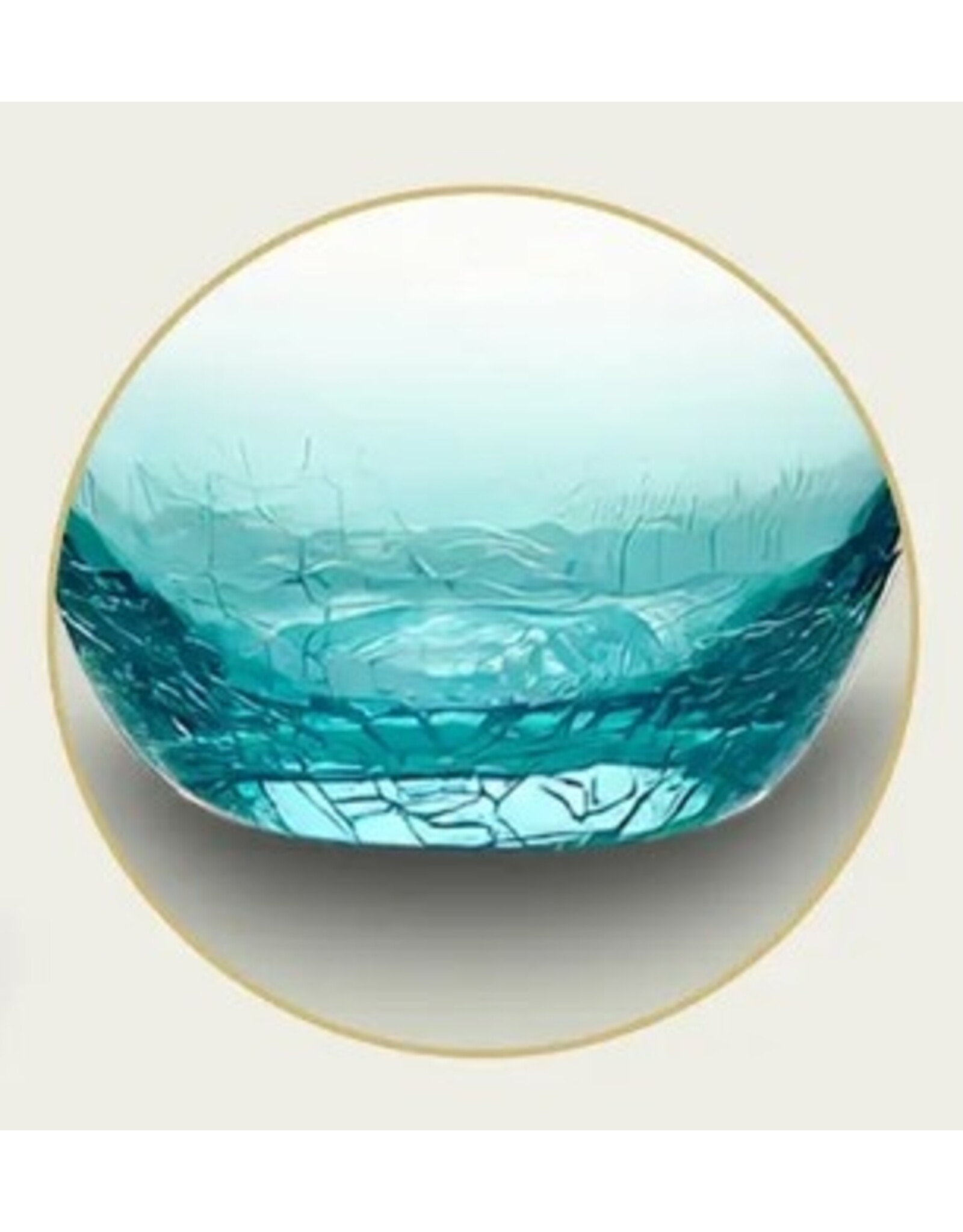 Arca Drinkglas Arca Ice, lichtblauw, 560ml, met een subtiel lichtblauw kleurverloop met een gecraqueleerde look onderaan - Copy