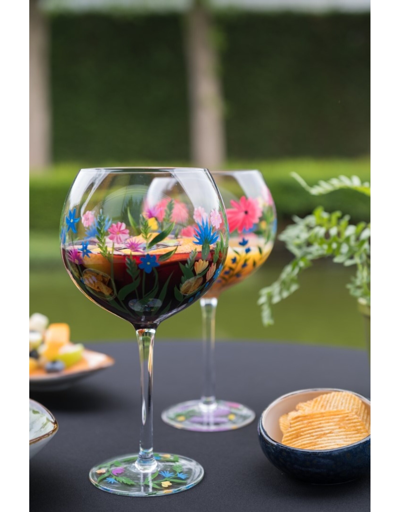 Teaclassix Flora Gin/Cocktail Glass Flowerfield, 650ml