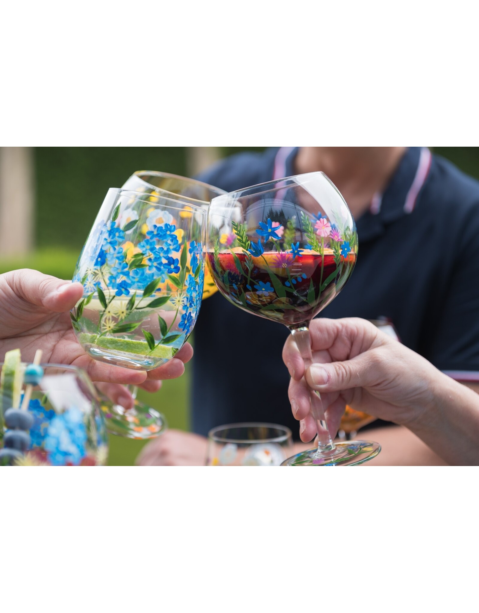 Teaclassix Flora Gin/Cocktail Glass Flowerfield, 650ml