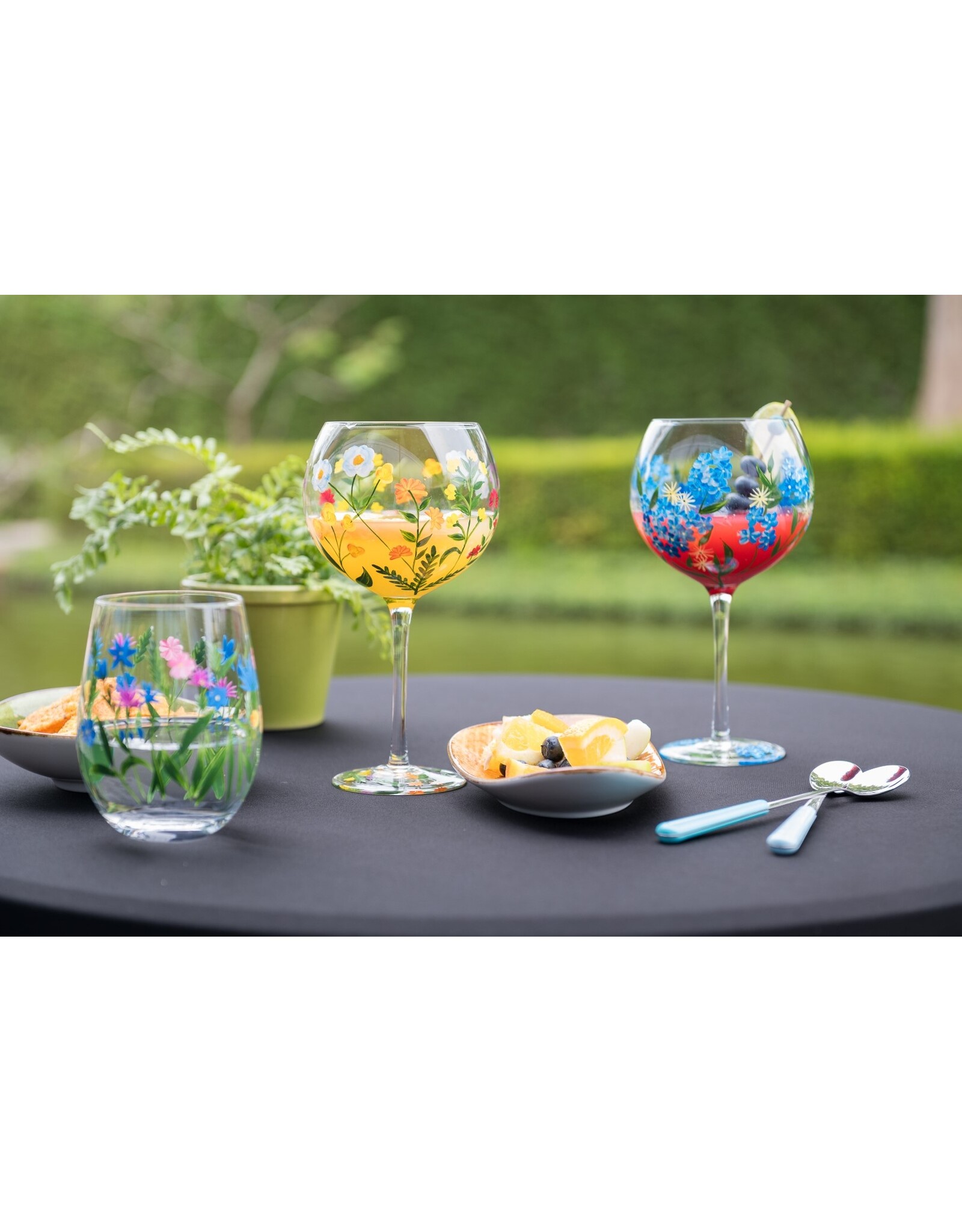 Teaclassix Flora Gin/Cocktail Glass Forgetmenot, 650ml