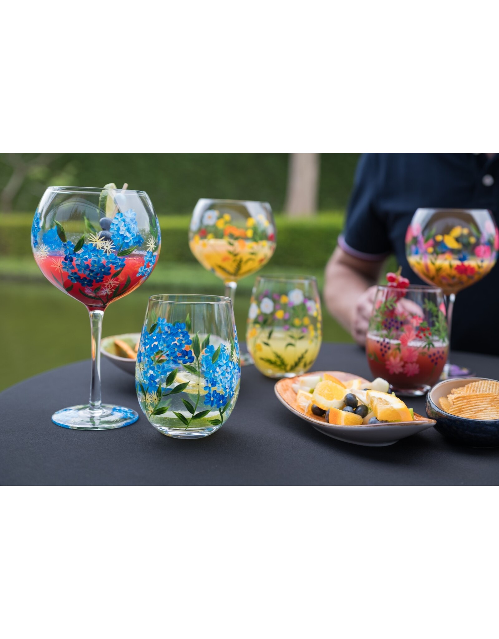 Teaclassix Flora Gin/Cocktail Glas Forgetmenot, 650ml