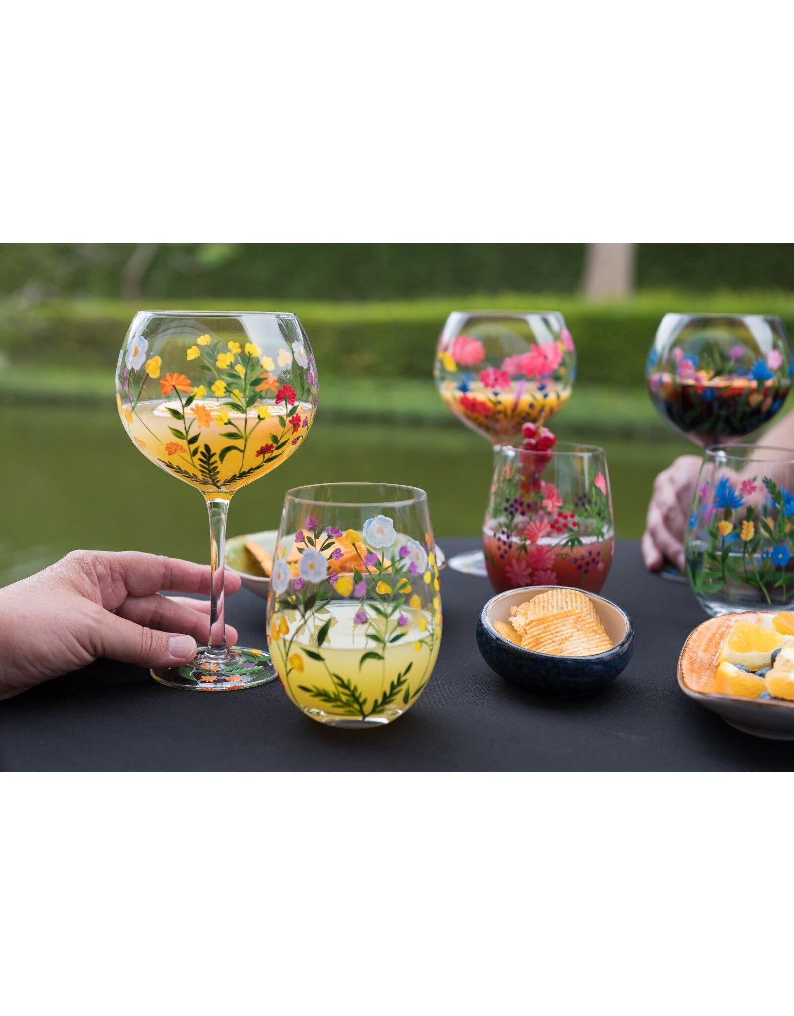 Teaclassix Flora Gin/Cocktail Glass Meadowsweet, 650ml