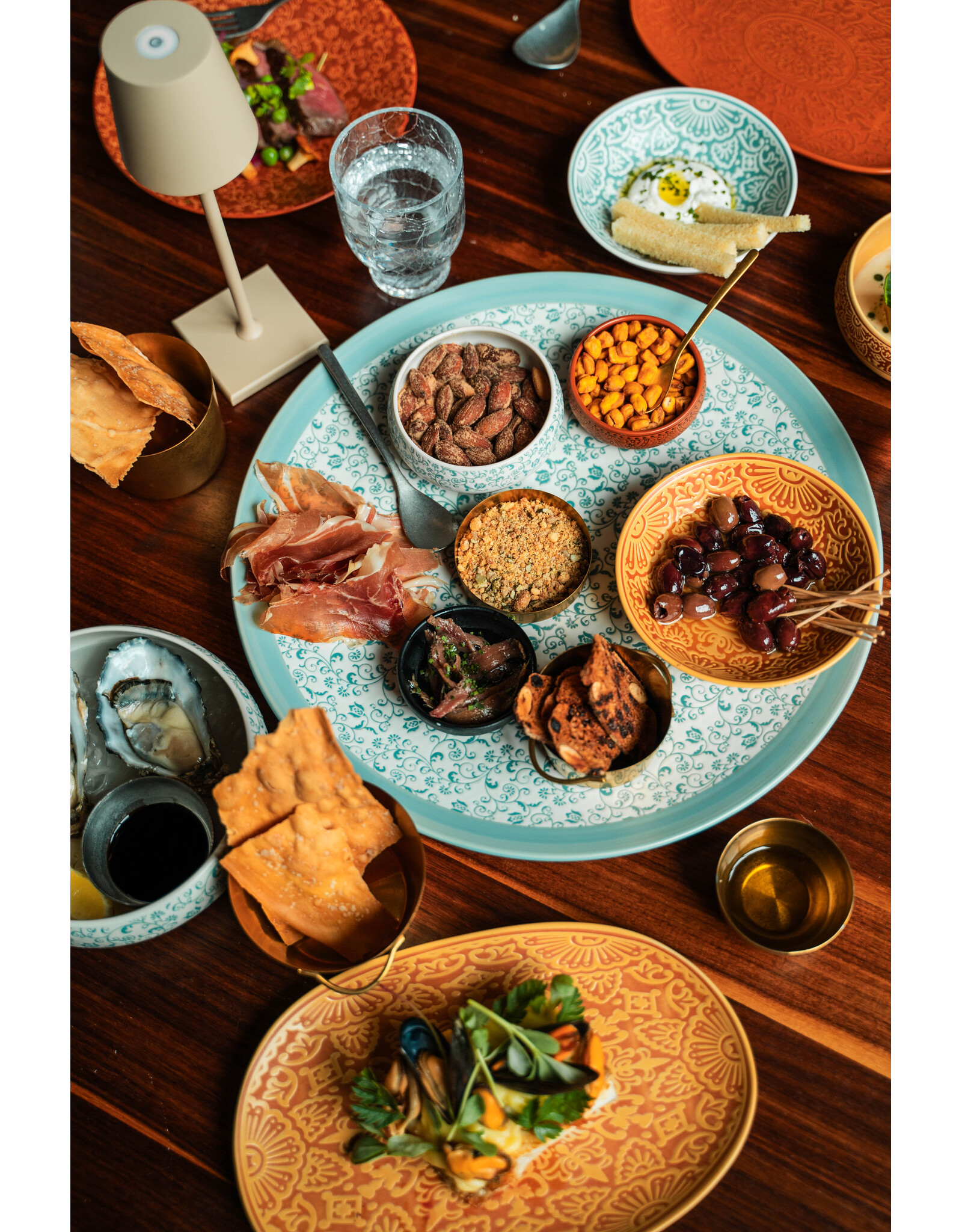 Stylepoint Barcelona bord blauw 35 cm