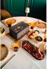 Stylepoint Tafel BBQ zwart rechthoekig 25x15x10cm