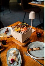 Stylepoint Tafel BBQ mini beige vierkant 14x14x12cm