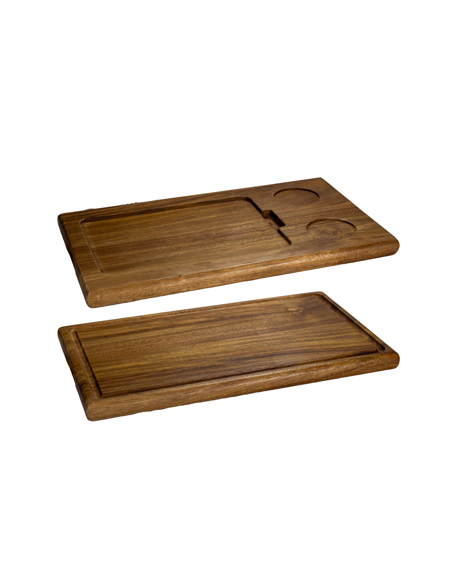 Stylepoint Grill stone granite with stainless steel protection plate 25x15x2,5cm