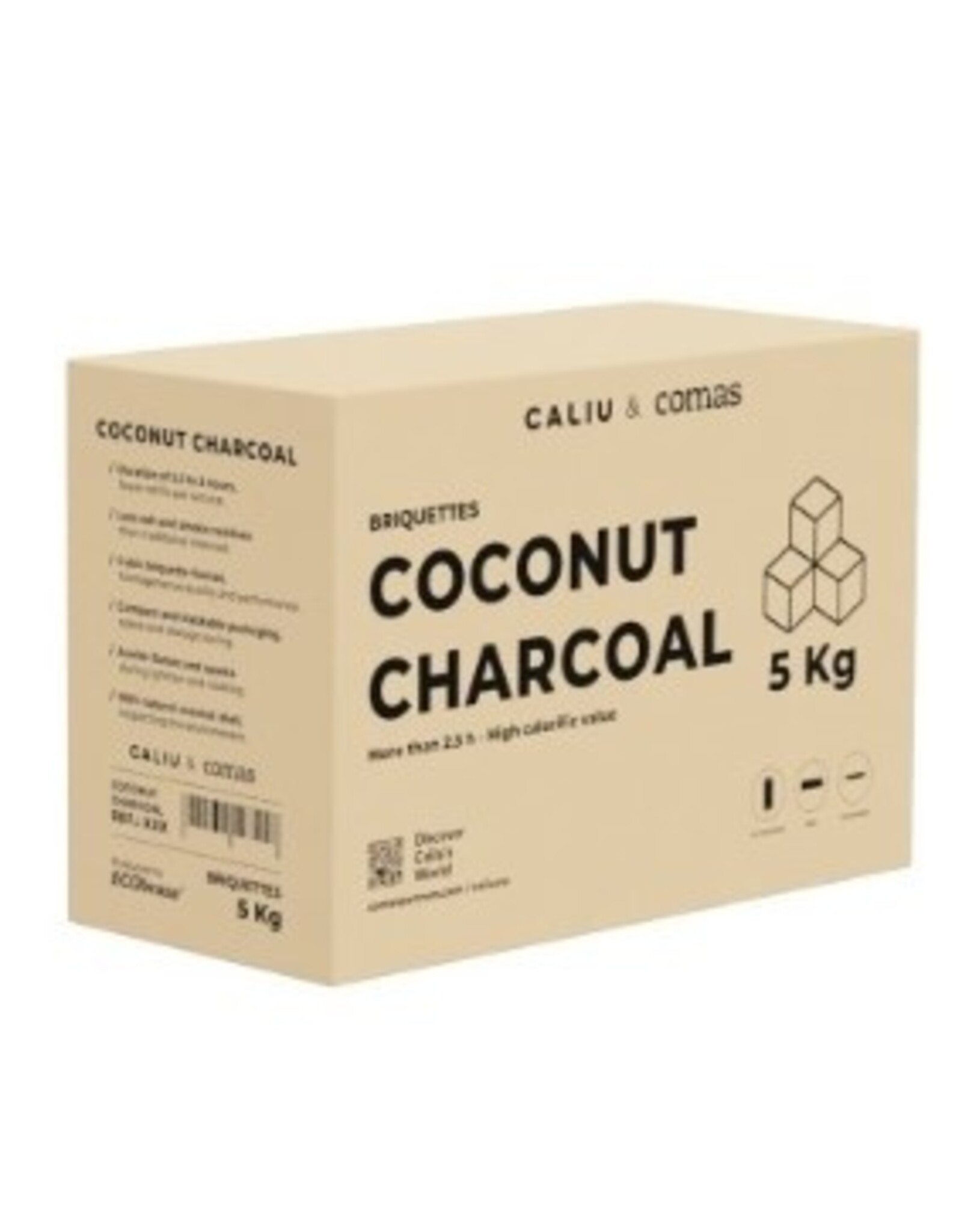 Stylepoint Houtskool van kokosnoot 5kg voor BBQ