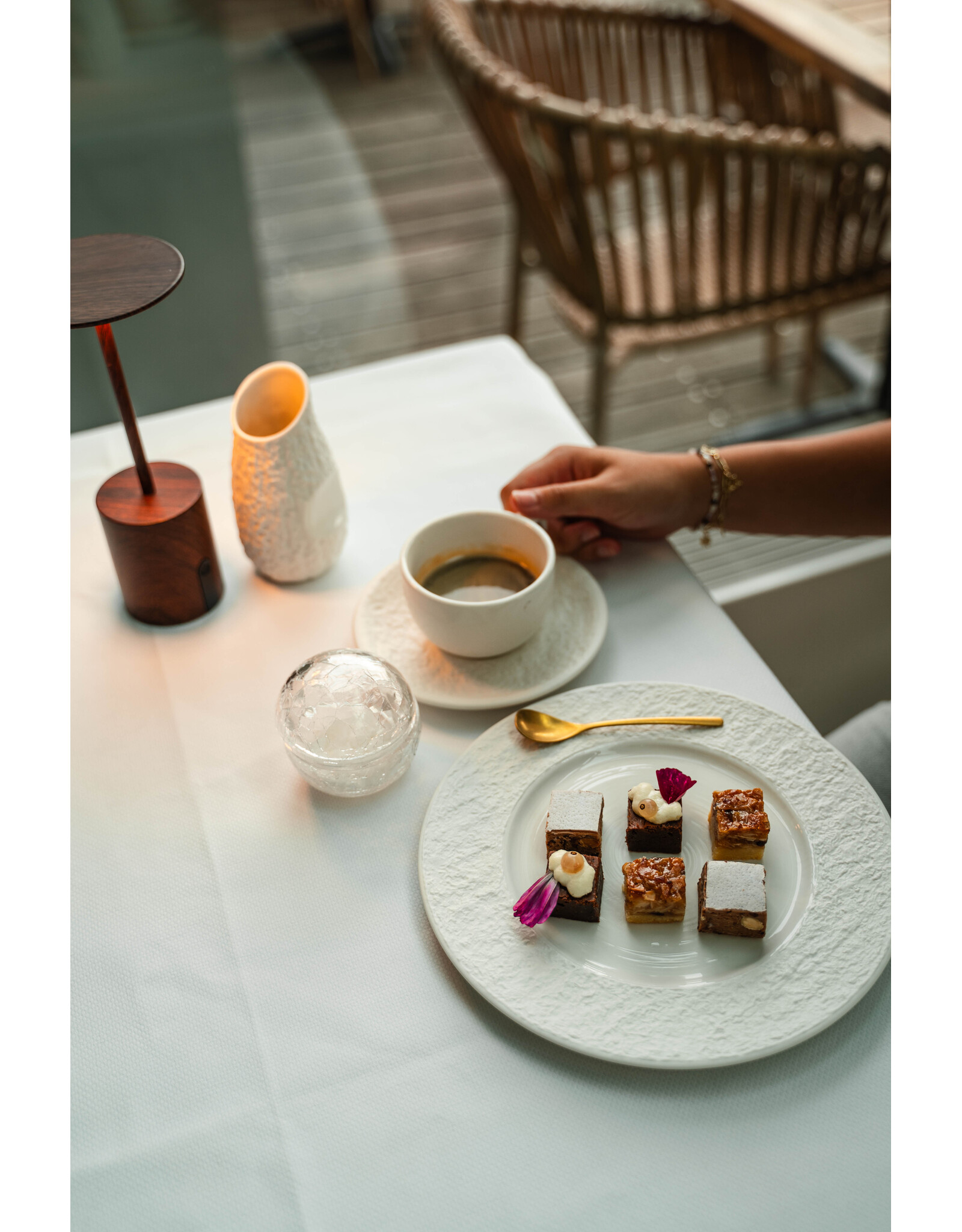 Stylepoint Q Performance Chalk saucer 13cm for espresso cup