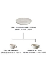Stylepoint Q Performance Chalk saucer 17cm multifunctional
