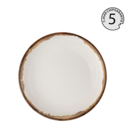 Stylepoint Kütahya Amber Coupe Plate 21 cm, 5 year chip warranty