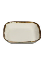 Stylepoint Kütahya Amber Square Plate 12 x 12 cm