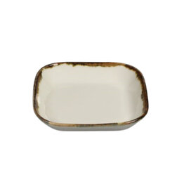 Stylepoint Kütahya Amber Square Plate 12 x 12 cm