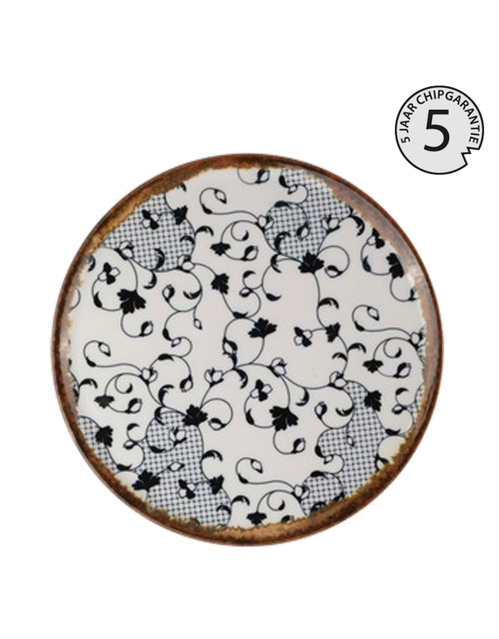 Stylepoint Kütahya Fluer Coupe Plate 27 cm, 5 year chip warranty