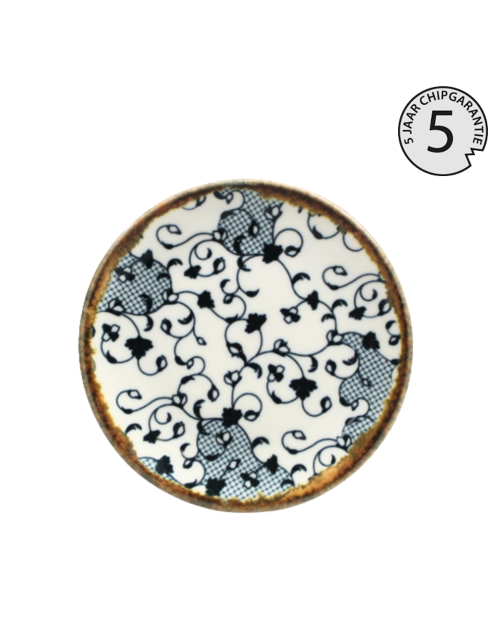 Stylepoint Kütahya Fluer Coupe Plate 17 cm, 5 year chip warranty