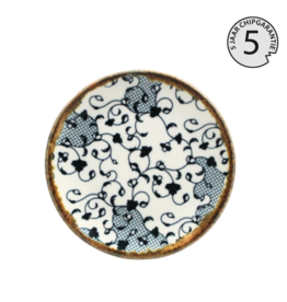 Stylepoint Kütahya Fluer Coupe Plate 17 cm, 5 year chip warranty