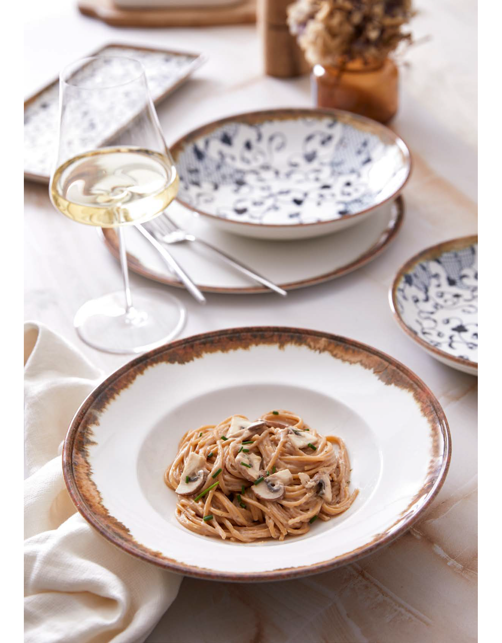 Stylepoint Kütahya Fluer Deep Plate 27x5.65cm, 450ml