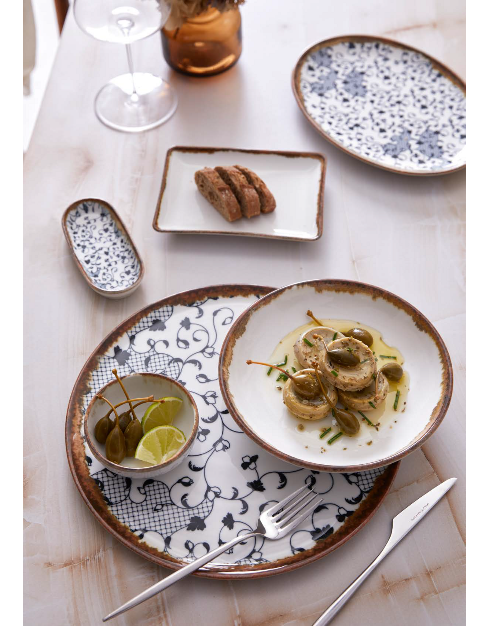 Stylepoint Kütahya Fluer Deep Plate 27x5.65cm, 450ml